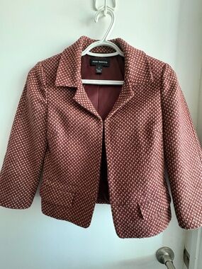 2 Piece Suit Club Monaco Wool Tweed